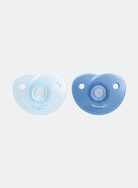 AVENT 2 CURVED SOOTHIE MIX 0-6M+