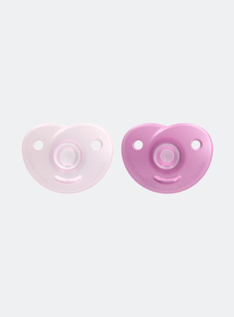AVENT 2 CURVED SOOTHIE MIX 0-6M+