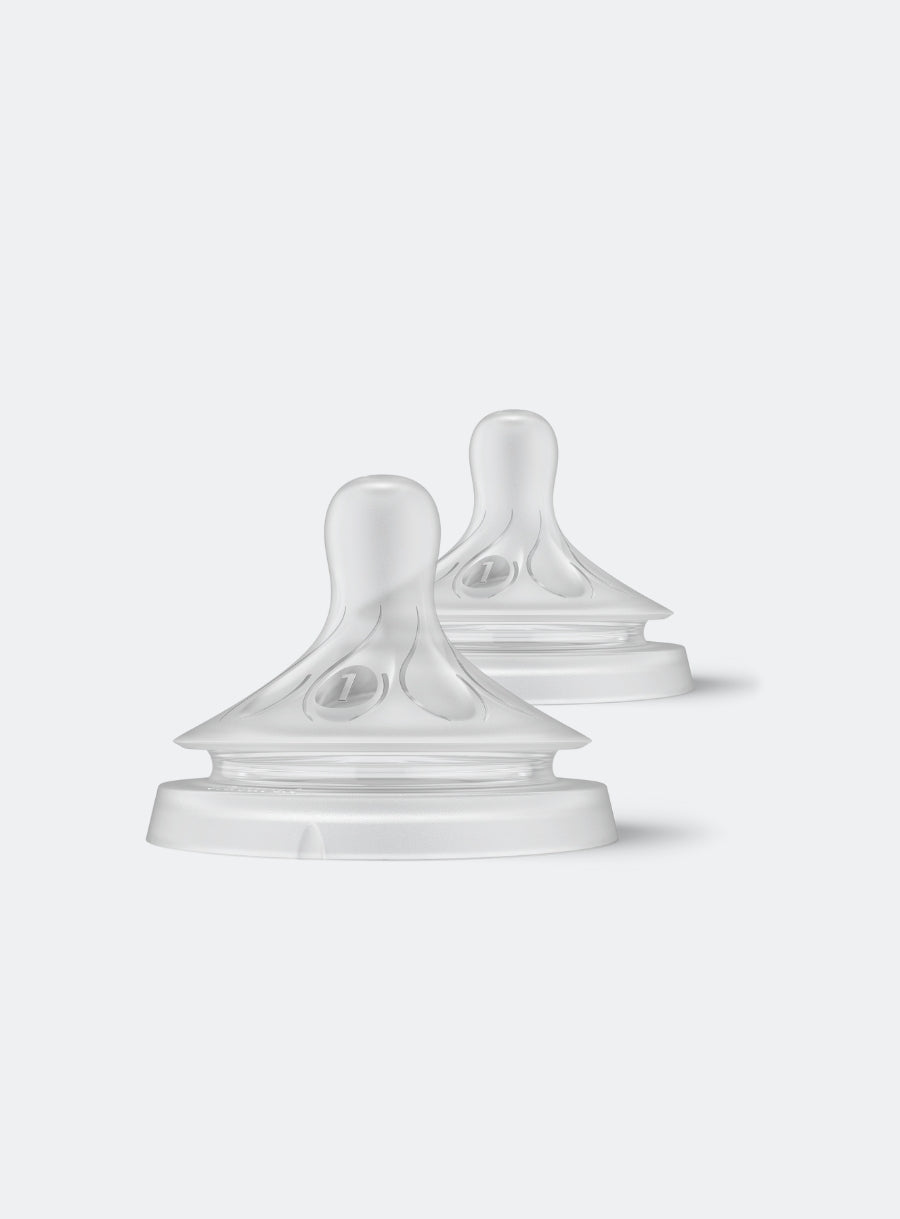 AVENT 2 NATURAL TEATS 3.0 FIRST FLOW 1 HOLE - 0M+