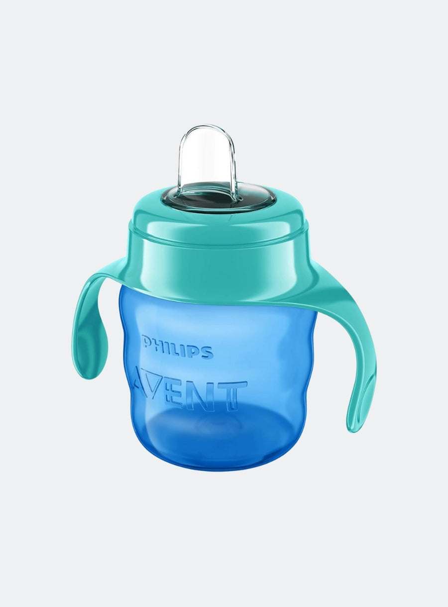 AVENT EASY SIP CUP 200ML 6M+ - GREEN AND BLUE