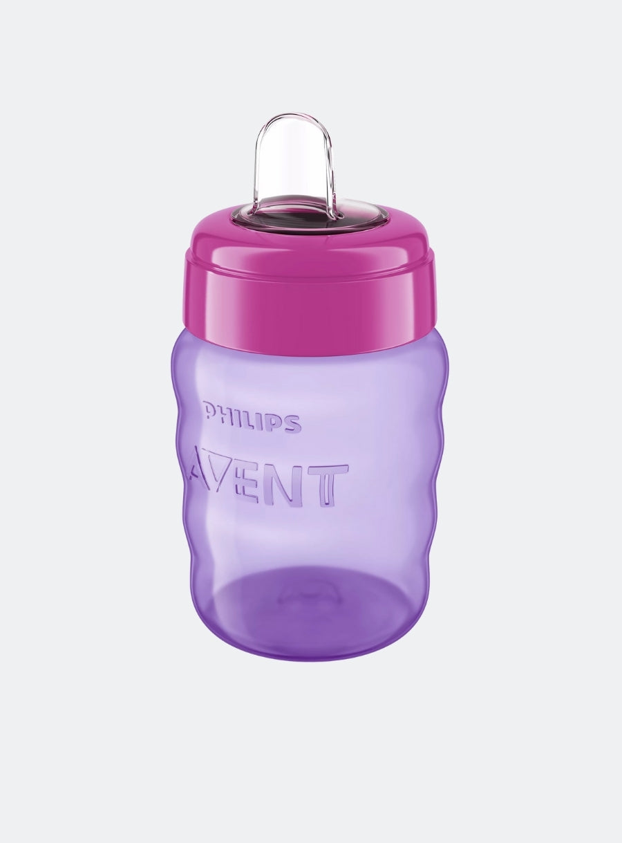 AVENT EASY SIP CUP 260ML9M+ - RED / PURPLE