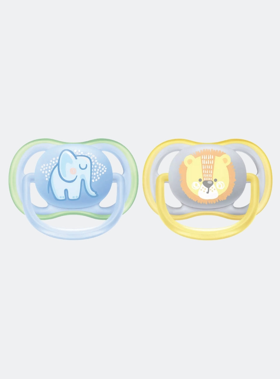 AVENT ULTRA AIR SOOTHERS ELEPH/ OWL- 0-6M