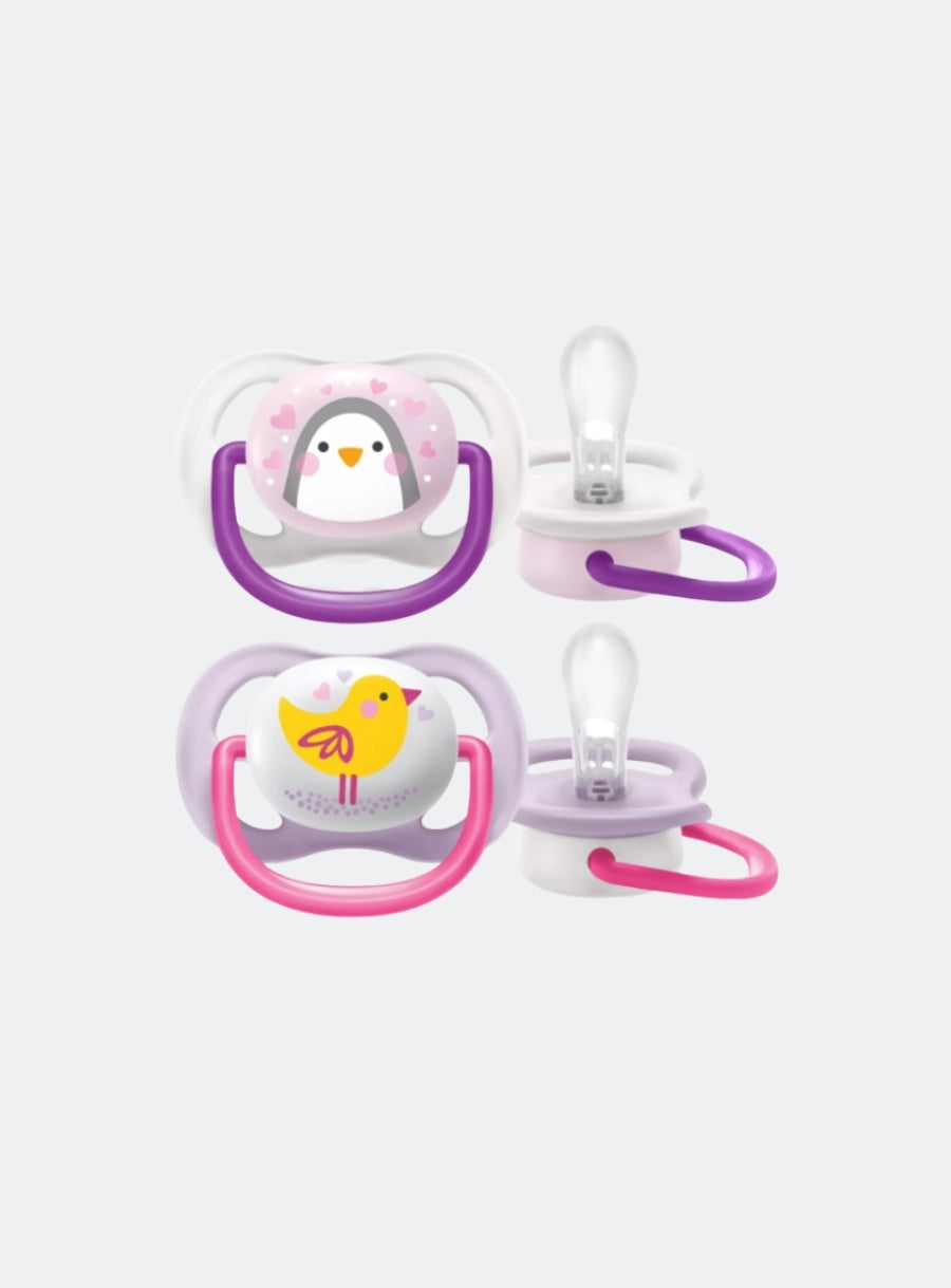 AVENT ULTRA AIR SOOTHERS MIX ANIMALS- 0-6M