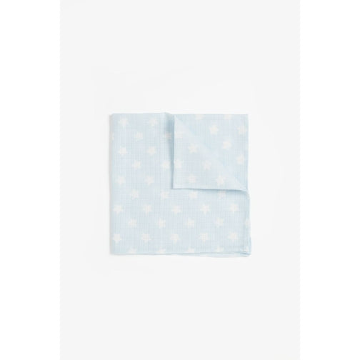 Blue Muslins Cloths - 6 Pack