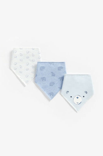 Blue Bear Dribbler Bibs - 3 Pack