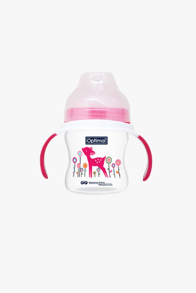 Extra Wide Neck Feeding Bottle With Handle 150ml