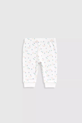 Garden Bunny Baby Pyjamas - 2 Pack