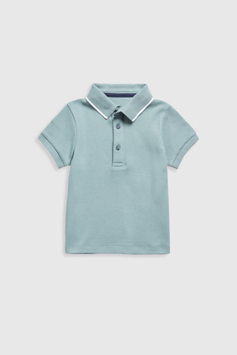 Waffle Polo Shirt